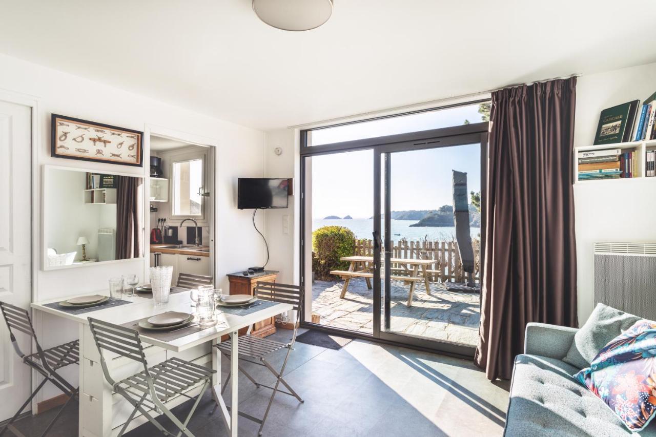 Jardin Sur L'Eau - Appt Vue Mer Cancale Ngoại thất bức ảnh